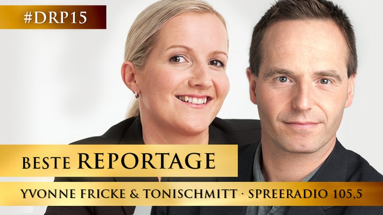 Yvonne Fricke und Toni Schmitt von 105&#39;5 Spreeradio © Stefan Maria Rother / 105 - schmitt154_v-ardgalerie