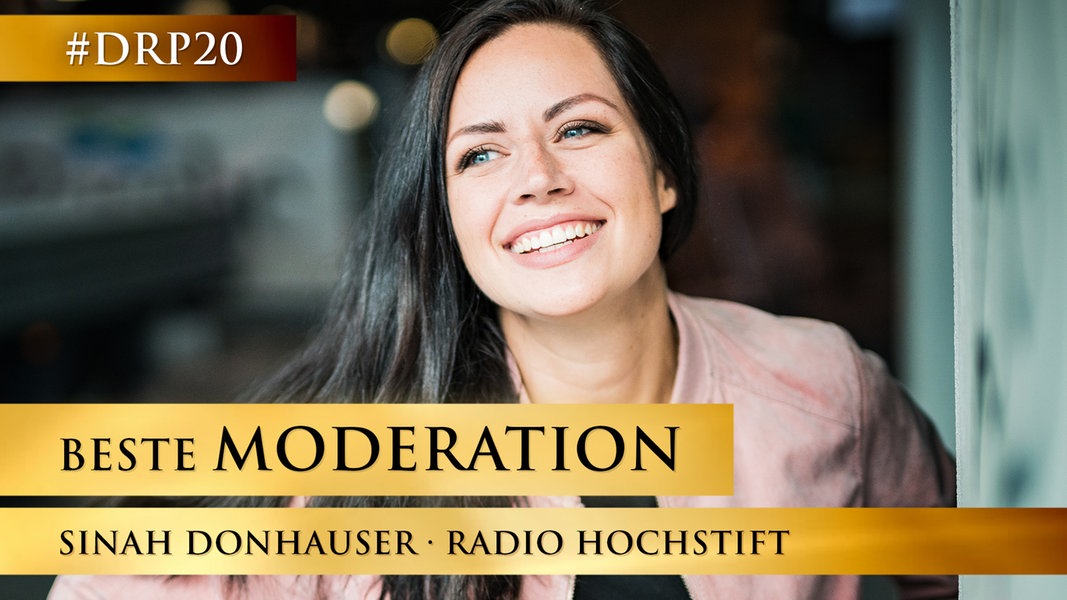 Beste Moderation Sinah Donhauser von Radio Hochstift