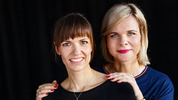 radioeins vom rbb Julia Menger und Kerstin Hermes Der Schöne Morgen © rbb / Stefan Wieland Foto: Stefan Wieland