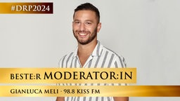 98.8 KISS FM Moderator Gianluca Meli © 98.8 KISS FM 